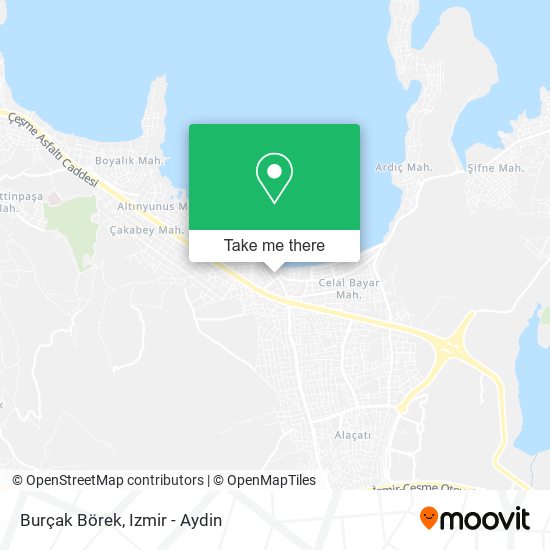 Burçak Börek map