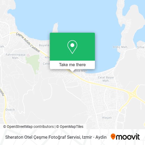 Sheraton Otel Çeşme Fotoğraf Servisi map