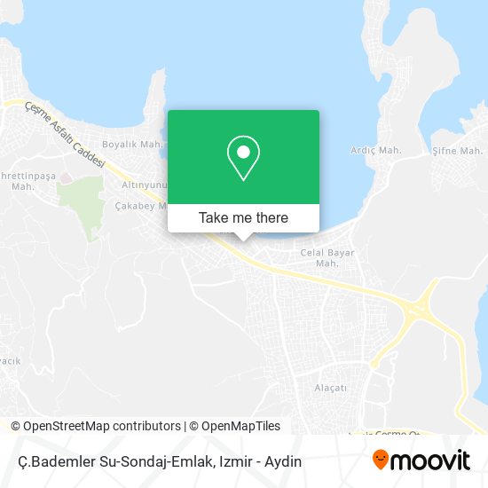 Ç.Bademler Su-Sondaj-Emlak map