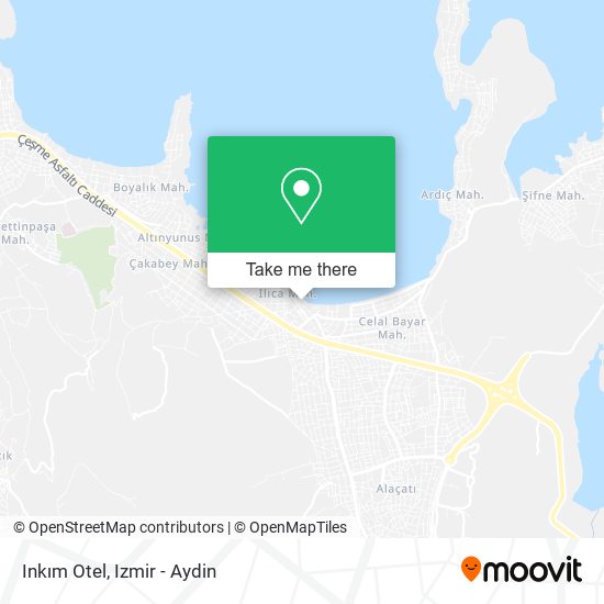 Inkım Otel map