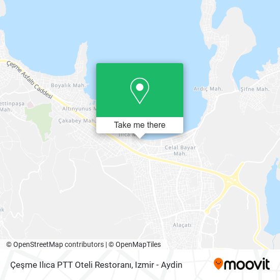 Çeşme Ilıca PTT Oteli Restoranı map