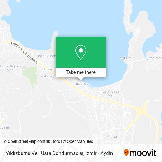Yıldızburnu Veli Usta Dondurmacısı map