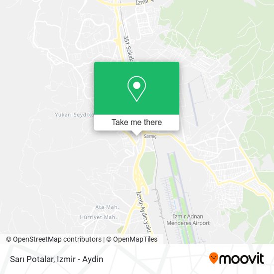 Sarı Potalar map