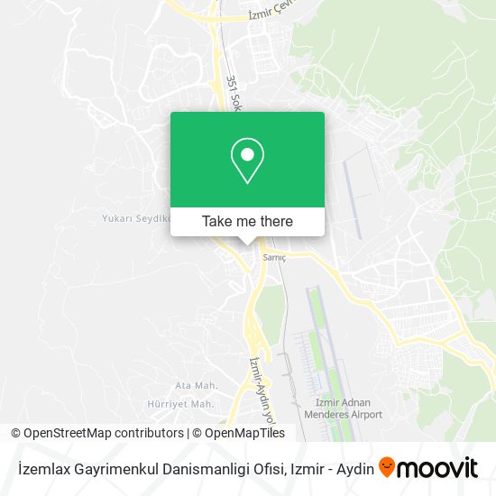 İzemlax Gayrimenkul Danismanligi Ofisi map