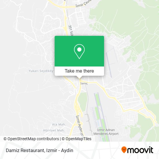 Damiz Restaurant map