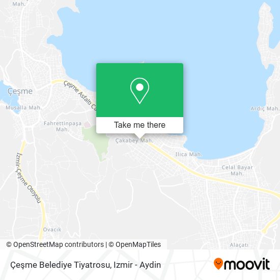 Çeşme Belediye Tiyatrosu map