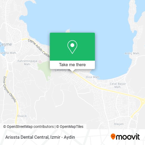 Arissta Dental Central map