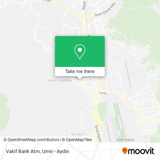 Vakif Bank Atm map