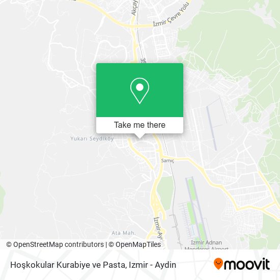Hoşkokular Kurabiye ve Pasta map