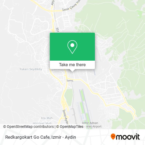 Redkargokart Go Cafe map