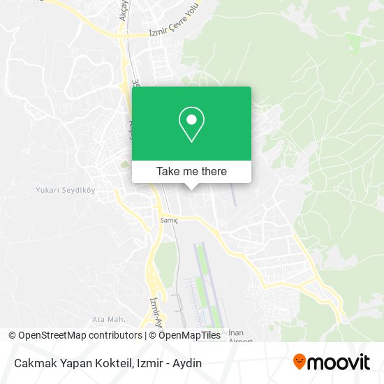 Cakmak Yapan Kokteil map