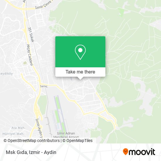 Msk Gıda map