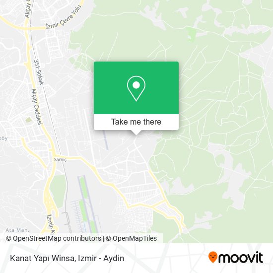 Kanat Yapı Winsa map