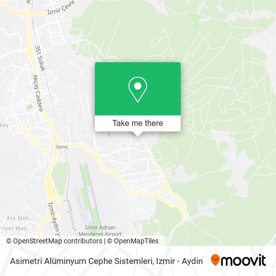 Asimetri Alüminyum Cephe Sistemleri map