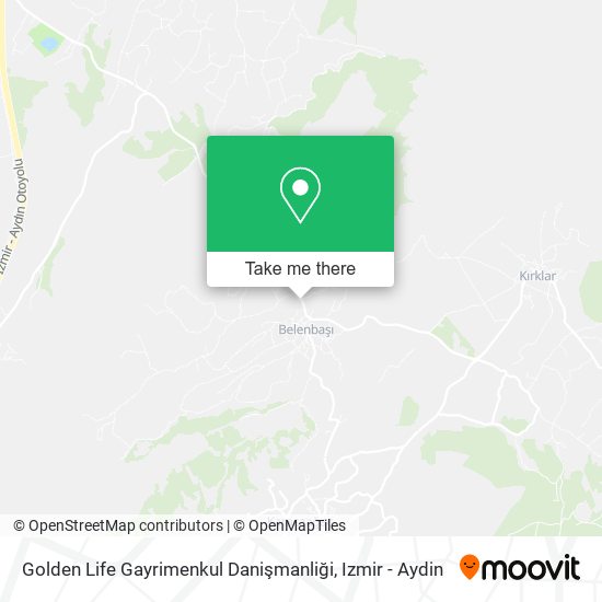 Golden Life Gayrimenkul Danişmanliği map