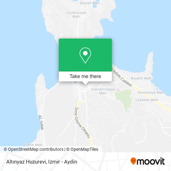 Altınyaz Huzurevi map