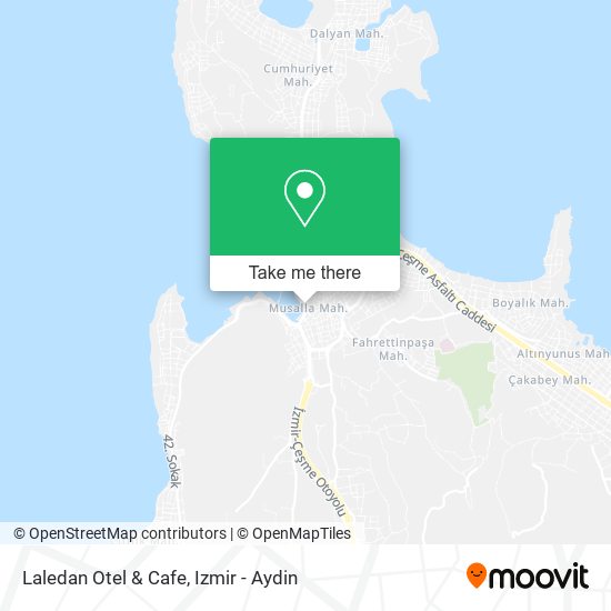 Laledan Otel & Cafe map