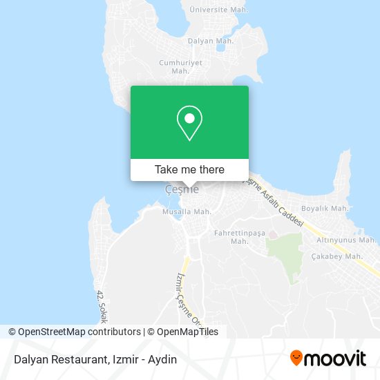 Dalyan Restaurant map