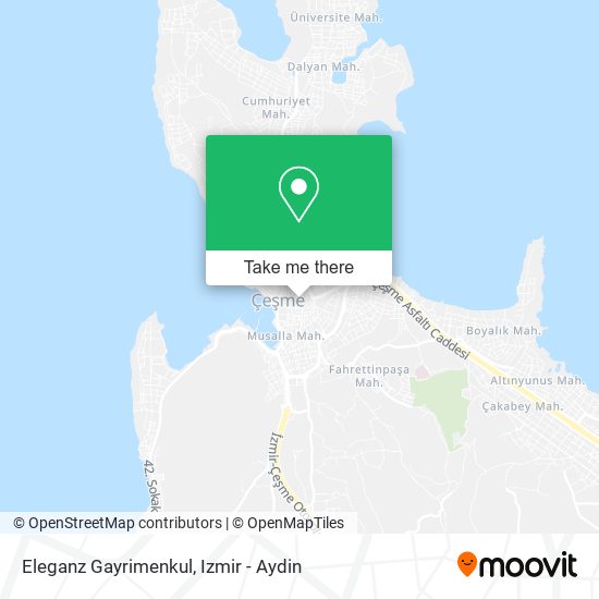 Eleganz Gayrimenkul map