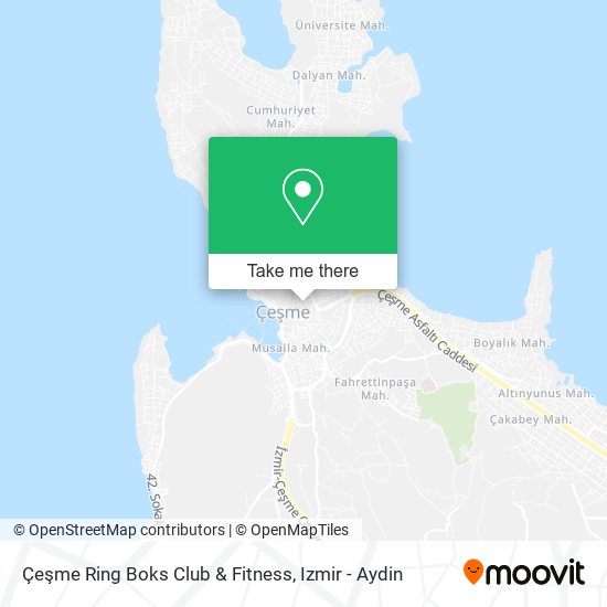 Çeşme Ring Boks Club & Fitness map