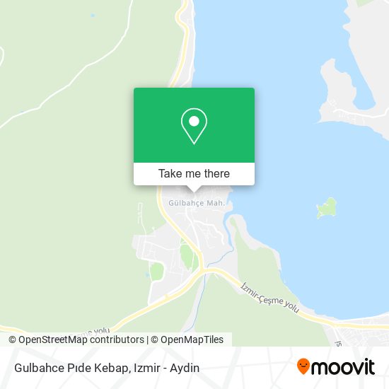 Gulbahce Pıde Kebap map