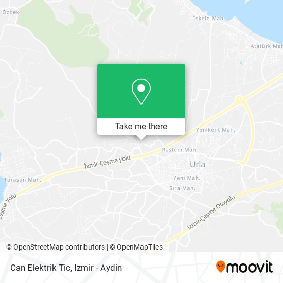 Can Elektrik Tic map
