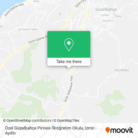 Özel Güzelbahçe Pirireis İlköğretim Okulu map