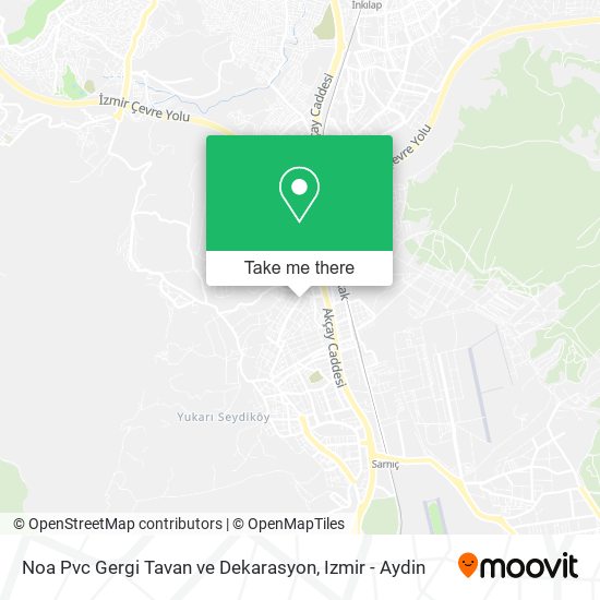 Noa Pvc Gergi Tavan ve Dekarasyon map