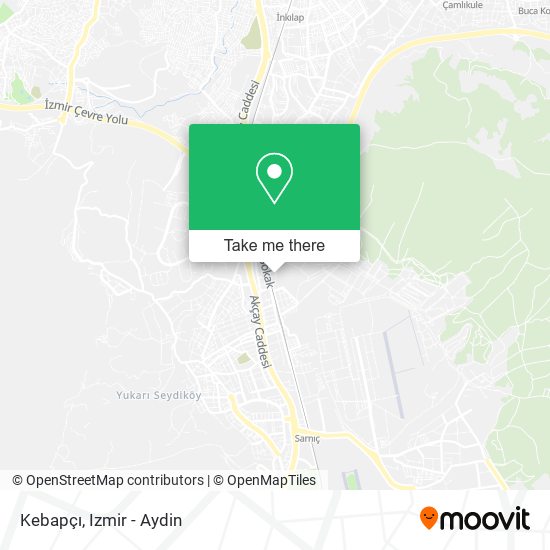 Kebapçı map