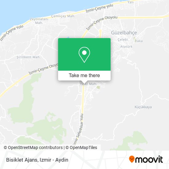 Bisiklet Ajans map