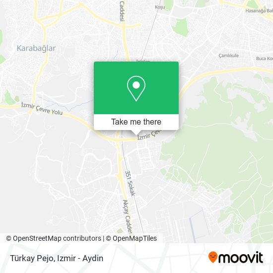 Türkay Pejo map