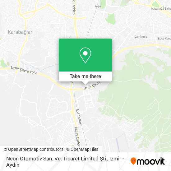Neon Otomotiv San. Ve. Ticaret Limited Şti. map