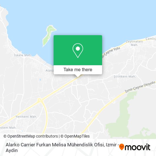 Alarko Carrier Furkan Melisa Mühendislik Ofisi map