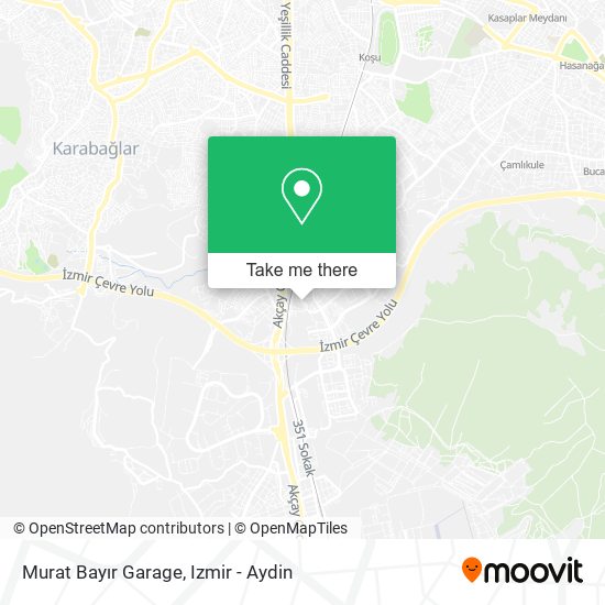 Murat Bayır Garage map