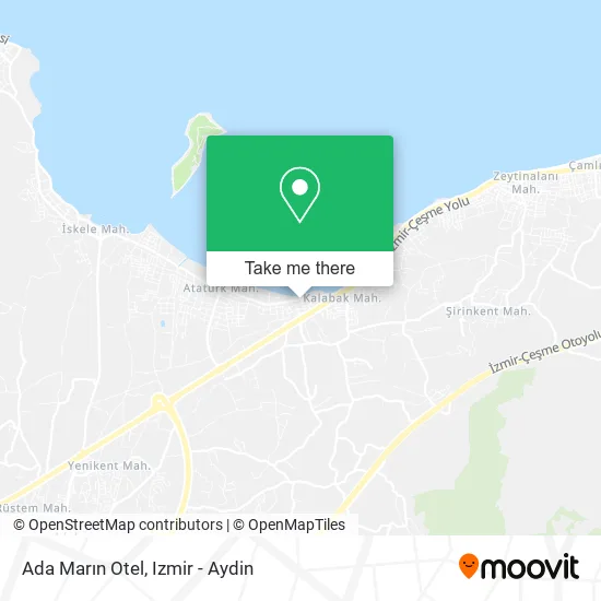 Ada Marın Otel map