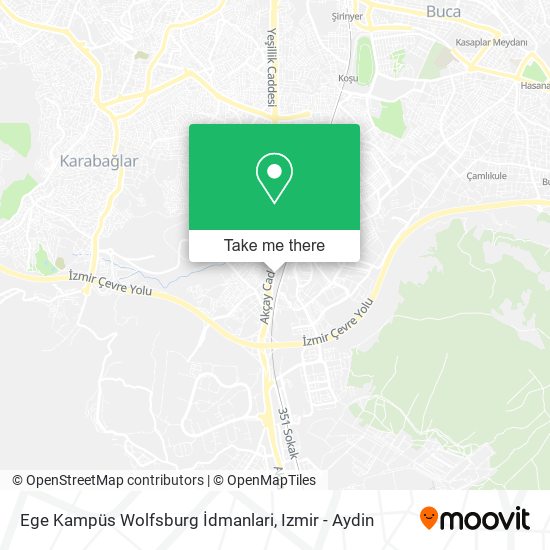 Ege Kampüs Wolfsburg İdmanlari map