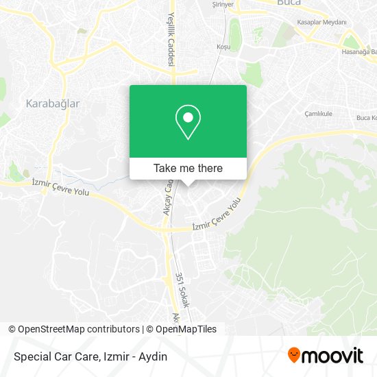 Special Car Care map