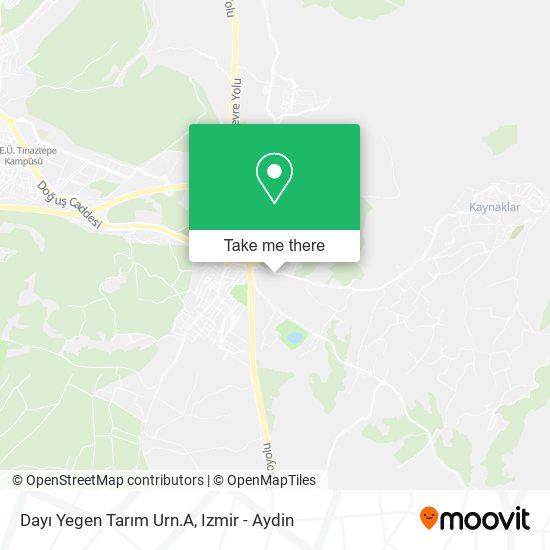Dayı Yegen Tarım Urn.A map