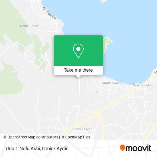Urla 1 Nolu Ashi map