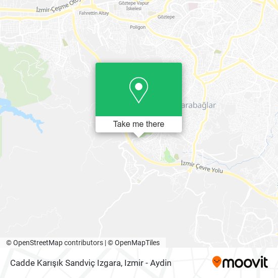 Cadde Karışık Sandviç Izgara map