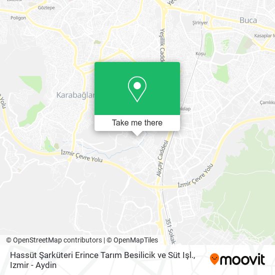 Hassüt Şarküteri Erince Tarım Besilicik ve Süt Işl. map