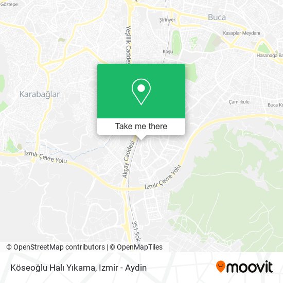 Köseoğlu Halı Yıkama map