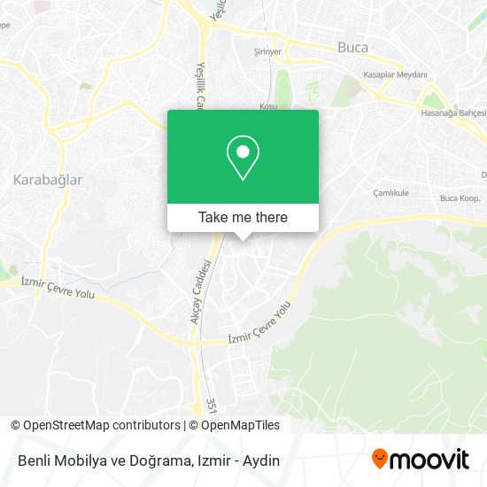 Benli Mobilya ve Doğrama map