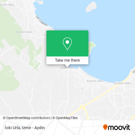 İoki Urla map