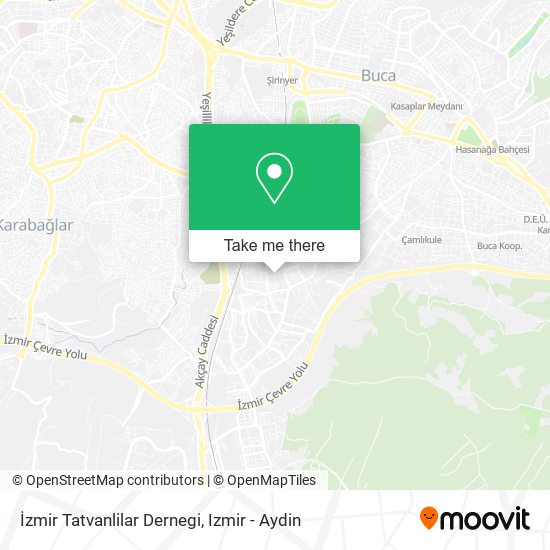 İzmir Tatvanlilar Dernegi map