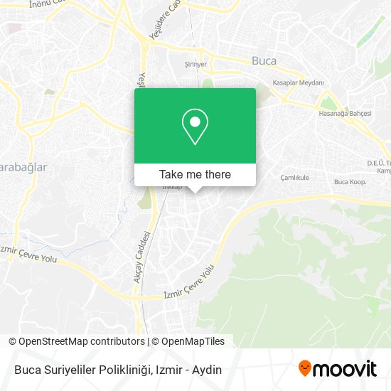 Buca Suriyeliler Polikliniği map