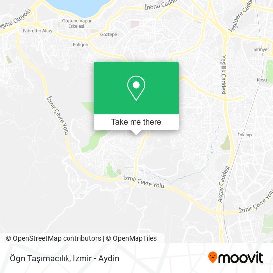 Ögn Taşımacılık map