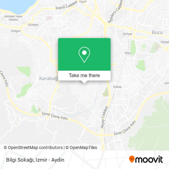 Bilgi Sokağı map