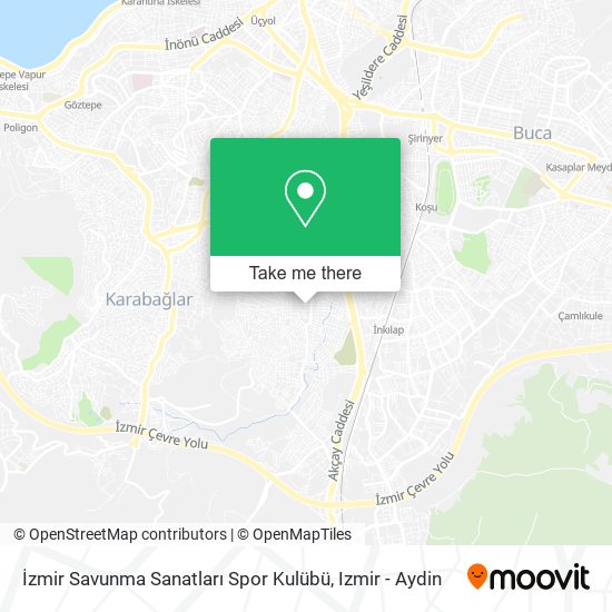 İzmir Savunma Sanatları Spor Kulübü map