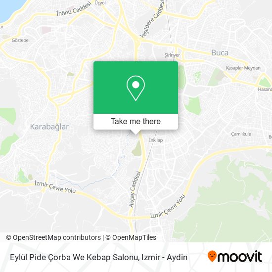 Eylül Pide Çorba We Kebap Salonu map